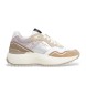 Pepe Jeans Sneakers in pelle beige Kimi Glam