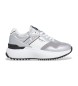 Pepe Jeans Kimi Mesh Leather Sneakers cinzento