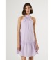 Pepe Jeans Jurk Lena lila