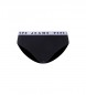 Pepe Jeans Culotte noire classique imprimée avec logo