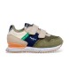 Pepe Jeans London South green trainers