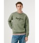 Pepe Jeans Sudadera Macbeth Melange verde