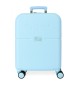 Pepe Jeans Cabin size suitcase Accent expandable rigid blue -40x55x20cm