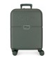 Pepe Jeans Cabin size suitcase Accent expandable rigid green -40x55x20cm