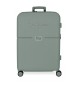 Pepe Jeans Medium green rigid suitcase -48x70x28cm