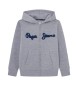 Pepe Jeans Nuova felpa grigia Lamonty Zip