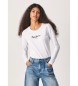 Pepe Jeans Nova T-shirt Virginia Ls N branca