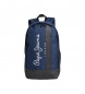 Pepe Jeans Mochila Owen Reflect azul-marinho
