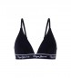 Pepe Jeans Reggiseno in cotone elasticizzato nero