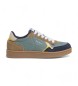 Pepe Jeans Player Classic B blauw leren schoenen