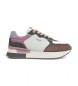 Pepe Jeans Pantoufles en cuir multicolores Rusper Mania