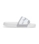 Pepe Jeans Infradito scorrevoli in metallo bianco