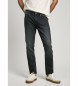 Pepe Jeans Svarta slim fit-jeans