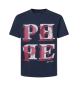 Pepe Jeans Sohan-T-Shirt, marineblau