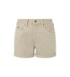Pepe Jeans Kort Rak beige
