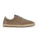 Pepe Jeans Tourist west taupe leder bluchers schuhe