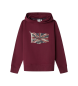 Pepe Jeans Sweat-shirt Union Jack rouge
