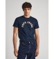 Pepe Jeans T-shirt Westend granatowy