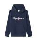 Pepe Jeans Art marineblaues Sweatshirt