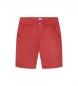 Pepe Jeans Blueburn Shorts röd