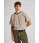 Pepe Jeans Callixto brown T-shirt