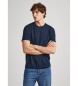 Pepe Jeans T-shirt Connor azul-marinho