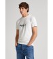 Pepe Jeans Schloss-T-Shirt off-white