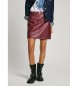 Pepe Jeans Falda Charlotte granate