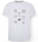 Pepe Jeans T-shirt Chay blanc