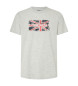 Pepe Jeans T-shirt Clag cinzenta