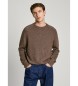 Pepe Jeans Rjav pulover Cred