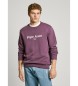 Pepe Jeans Sudadera Ddale Crew lila