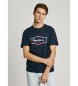 Pepe Jeans Maglietta blu navy Daxton