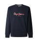 Pepe Jeans Felpa Duke Crew blu navy