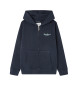 Pepe Jeans Sweatshirt Eddie Zip navy