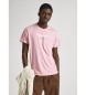 Pepe Jeans T-shirt Jacko Eggo N cor-de-rosa