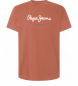Pepe Jeans Eggo N T-shirt bruin