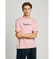 Pepe Jeans Eggo pink T-shirt