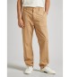 Pepe Jeans Fatigue beige trousers