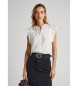 Pepe Jeans Chemise Fiala blanche