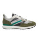 Pepe Jeans Foster Heat green leather shoes