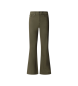 Pepe Jeans Calças Flare de cintura alta Willa verde
