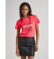 Pepe Jeans T-shirt Ines rouge