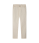 Pepe Jeans Calças chino slim branco ecru