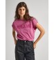 Pepe Jeans T-shirt rosa Lilith