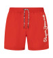Pepe Jeans Roter Logo-Badeanzug