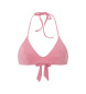 Pepe Jeans Pink Lurex Bikini Top