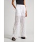 Pepe Jeans Maggy trousers white