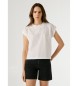 Pepe Jeans T-shirt Mina blanc