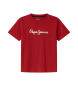 Pepe Jeans T-shirt New Art red